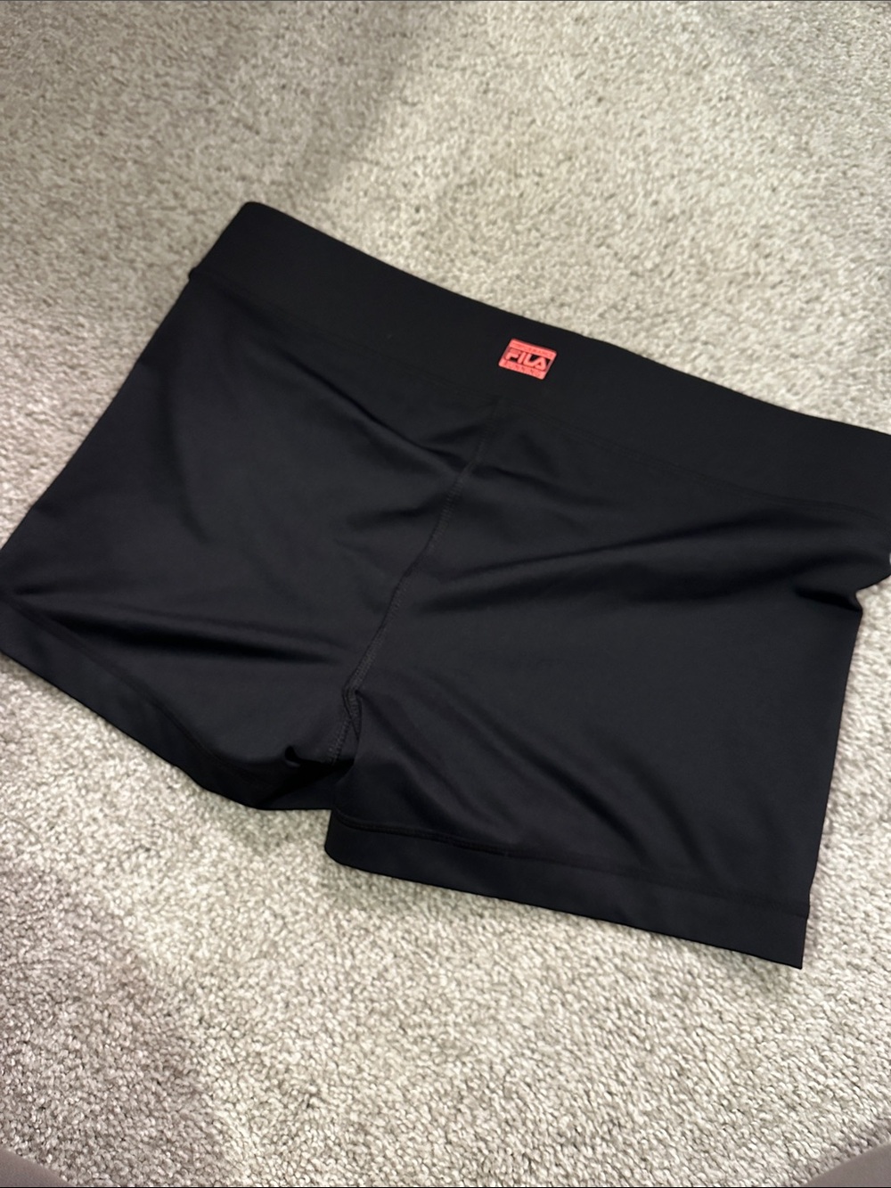 FILA performance running black shorts size medium - Picture 4 of 4